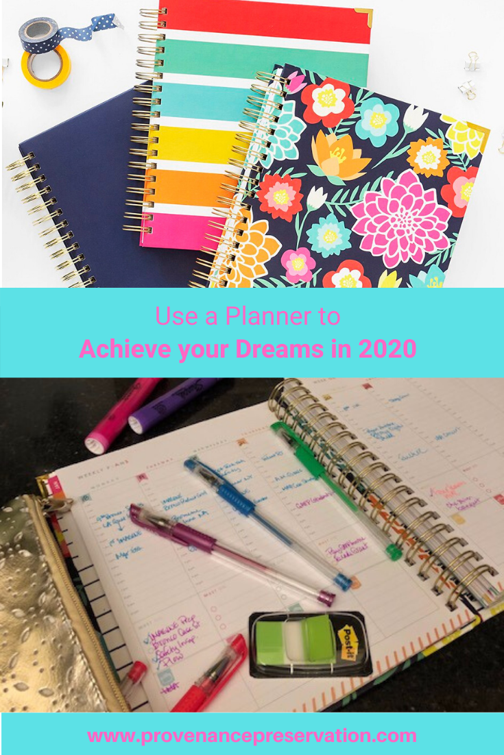 Use a Planner to Achieve your Dreams in 2021